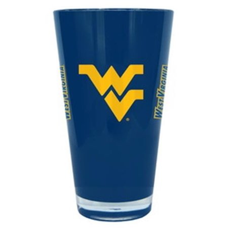 BOELTER BRANDS West Virginia Mountaineers 20 oz Insulated Plastic Pint Glass 4675718964